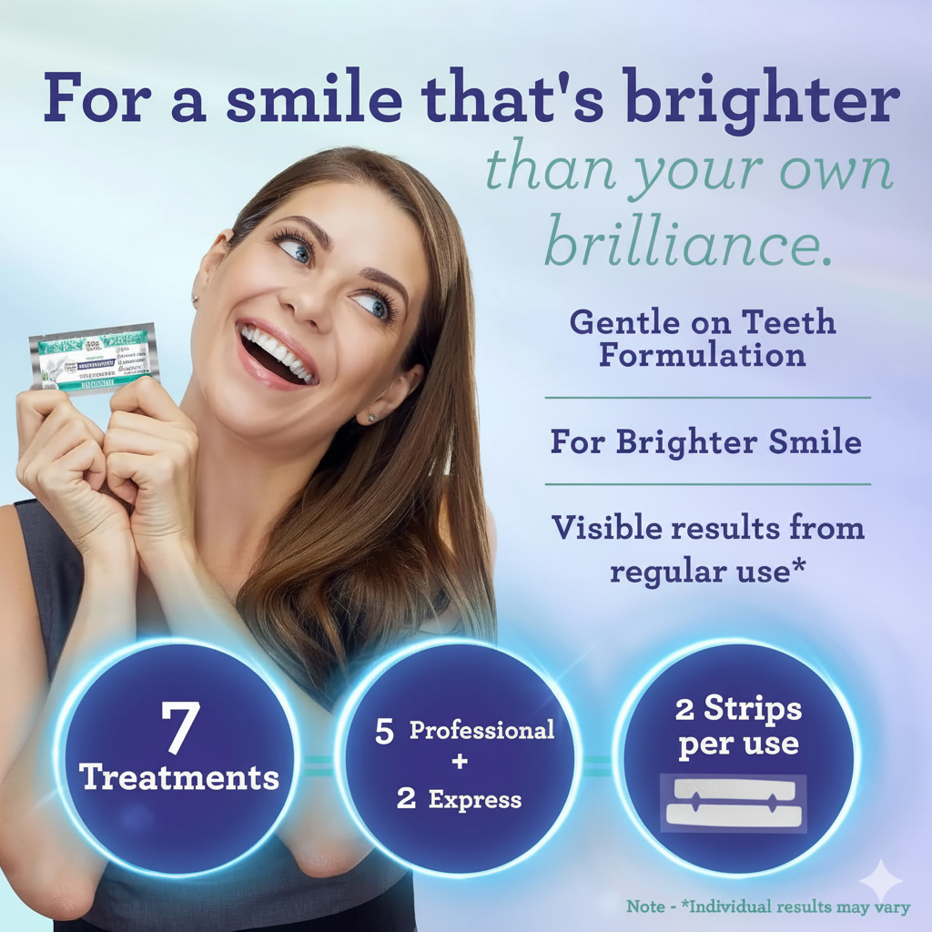 Fresh Gloss Teeth Whitening Strips