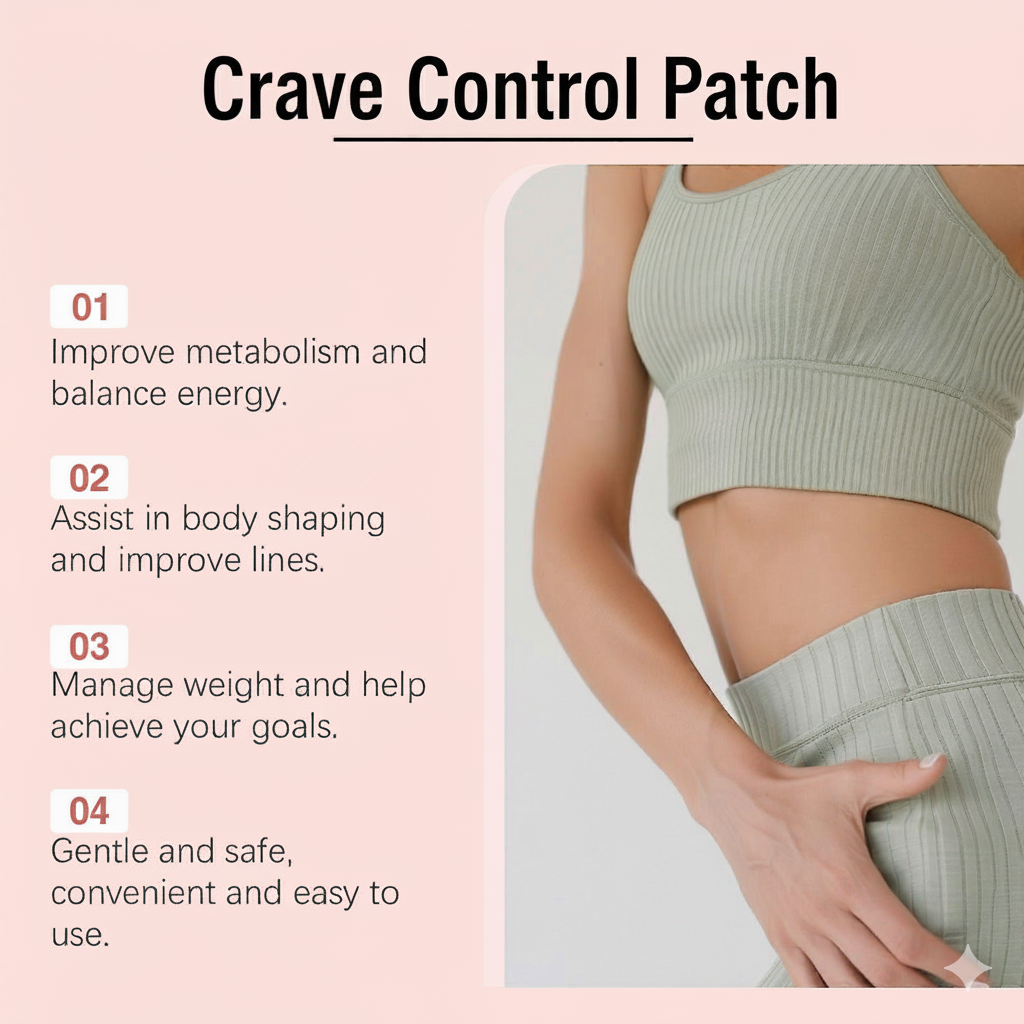 Fresh Gloss Crave Control Patch — Curb Cravings, Feel More Balanced